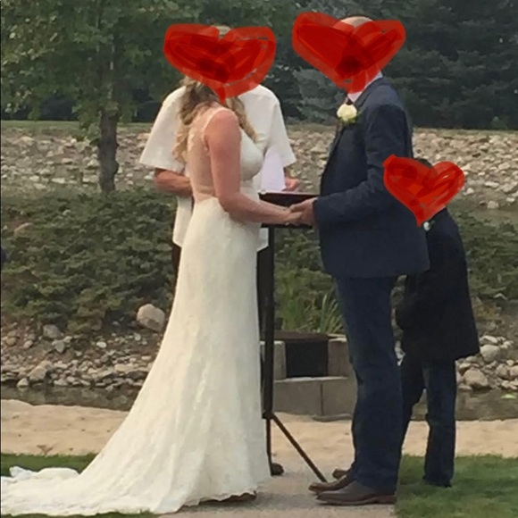 BHLDN Boutique Wedding Dress size 10 $650 OBO - Picture 3 of 7